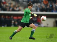 Fussball 2. Bundesliga:  Torwart Martin Maennel (FC Erzgebirge Aue)