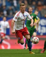 Fussball, 1. Bundesliga  Saison 2014/2015: Hamburger SV - FC Augsburg