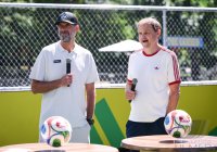 Fussball  FIFA WM 2026; Adidas Mediengespraech: