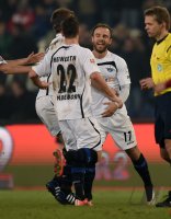 Fussball, 1. Bundesliga  Saison 2014/2015: Hannover 96 - SC Paderborn 07