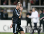 FUSSBALL CHL   Enttuschung Real;  Zinedine Zidane