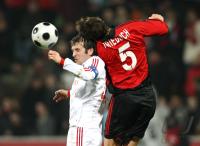 Fussball UEEA CUP ACHTELFINALE: Leverkusen - Hamburg