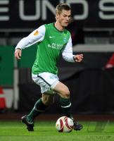 FUSSBALL, EUROPA LEAGUE GRUPPENPHASE: Bremen, ROSENBERG  Einzelaktion
