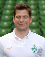 Fussball 1. Bundesliga 2013/2014: Mannschaftspraesentation SV Werder Bremen