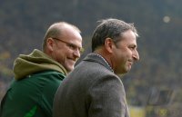 Fussball 1. Bundesliga, Saison 2011/2012: Manager Klaus Allofs und Thomas Schaaf