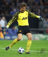 Fussball CHL  Saison 2010/2011:  Edwin van der Sar (Manchester United FC)