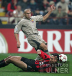 Fussball CHL AC Mailand 1-0 FC Barcelona