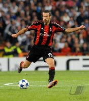 Fussball Champions League  Saison 2010/2011: Gianluca Zambrotta (AC Mailand)