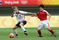 FUSSBALL  Olympia 2008   Vorrunde  Frauen  Nord Korea