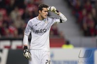 Fussball CHL  Saison 2014/2015: Torwart Julio Cesar (Benfica Lissabon)