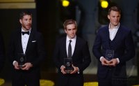 Fussball International  FIFA Ballon d Or 2013: FIFA / FIFPro World XI; Mannschaft des Jahres: