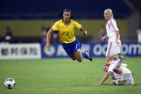 Fussball International  5. FIFA Frauen Weltmeisterschaft 2007 in ChinaBrasilien - DaenemarkBrazil vs. Denmark