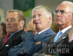 FUSSBALL DFB Pressekonferenz, MAYER-VORFELDER, SCHILY UND BECKENBAUER