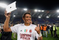 FUSSBALL SERIE A:  Meister 2011  AC Mailand;  JUBEL Thiago Silva