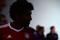 Fussball 1. Bundesliga 2013/2014:  Fototermin beim  FC Bayern Muenchen