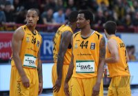 Basketball 1. Bundesliga 15/16 Hauptrunde: Walter Tigers Tuebingen - EWE Baskets Oldenburg