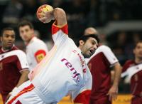 Handball-WM: Spanien, GARABAYA ARENAS am Ball
