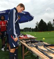 Fussball 1. Bundesliga: Training beim FC Bayern Muenchen