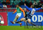 Fussball 1. Bundesliga: Bremen - Berlin, Tor AILTON
