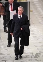 Rom Generalaudienz; Ottmar Hitzfeld bei einer Audienz bei Papst Franziskus I.