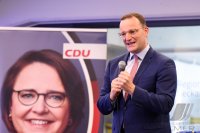 Politik, Wahlkampf CDU; Bundesgesundheitsminister Jens Spahn