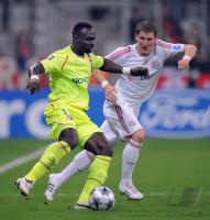 Fussball Champions League 08/09 FC Bayern Muenchen  - Olympique Lyon