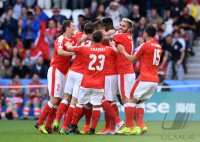 Fussball International Europameisterschaft 2016: Rumaenien - Schweiz