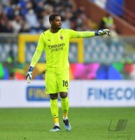 FUSSBALL INTERNATIONAL SERIE A 21/22: Sampdoria Genua - AC Mailand