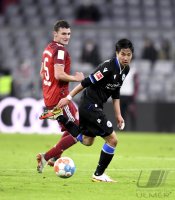 Fussball 1. Bundesliga Saison 21/22: FC Bayern Muenchen - Arminia Bielefeld