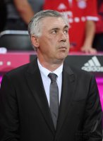 Fussball 1. Bundesliga Saison 2016/2017: Trainer Carlo Ancelotti (FC Bayern Muenchen)