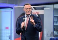 Politik, Wahlkampf CDU; Bundesgesundheitsminister Jens Spahn