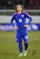 Fussball International Testspiel: Luka Modric (Kroatien)