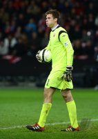 Fussball International WM Qualifikation 2014:  Torwart Rune Almenning Jarstein (Norwegen)