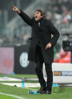 FUSSBALL SERIE A: Trainer Massimilliano Allegri (AC Mailand)