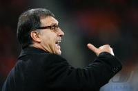 Fussball WM  2010  Qualifikation:  PAR Trainer Gerardo Martino