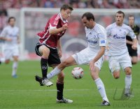 Fussball 1. Bundesliga  Saison 2010/2011:  1. FC Nuernberg - FC Schalke 04