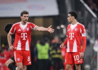 Fussball 1. Bundesliga  Saison  2025/2026  25. Spieltag FC Bayern Muenchen -  Borussia Moenchengladbach