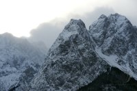 Sportpolitik / Ski WM 2011 und Olympia Bewerbung Muenchen 2018:  Alpspitze bei  Garmisch