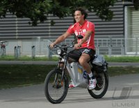 Volleyball 1. Bundesliga   Saison 2011/2012  ENBW TV RottenburgBesichtigung der Werkstatt der Schoenbuchbahn;