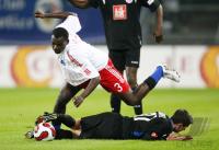 Fussball 1. Bundesliga: Hamburg - Rostock