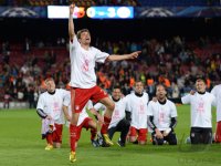 FUSSBALL INTERNATIONAL CHL HALBFINALE 12/13: FC Barcelona - FC Bayern Muenchen