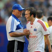 FUSSBALL INTERNATIONALES TESTPIEL: Hamburger SV - Manchester City