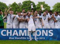 Fusball FIFA 75. Blue Stars 2013 / FIFA Youth Cup Finale: Sieger FC Zuerich