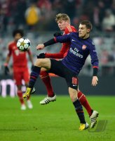 FUSSBALL INTERNATIONAL CHL ACHTELFINALE 12/13: FC Bayern Muenchen - FC Arsenal London