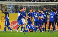 FUSSBALL, 1. BUNDESLIGA, 24. Spieltag: FC Schalke 04 - Borussia Dortmund