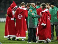 Fussball, 1. Bundesliga: Bremen - Wolfsburg