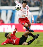 Fussball 1. Bundesliga: Hamburger SV - Hannover 96