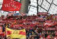 Fussball  1. Bundesliga  Saison 2000/2001;  Fans SC Freiburg