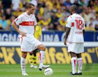 FUSSBALL, 1. BUNDESLIGA, VfB Stuttgart: SCHIEBER und CACAU