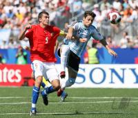 Fussball International  U 20 Spiel um Finale Tschechien - Argentinien